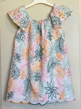 Sz4-5 Zara Embroidered Dress